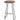 Franklin Hardwood Shaped Barstool Hill Interiors