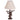 Stag Head Table Lamp With Linen Shade Hill Interiors