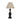 Incia Fluted Wooden Table Lamp Hill Interiors