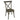 Light Oak Cross Back Dining Chair Hill Interiors