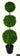 Artificial X-Large 120cm Grass Topiary Tree Geko Products